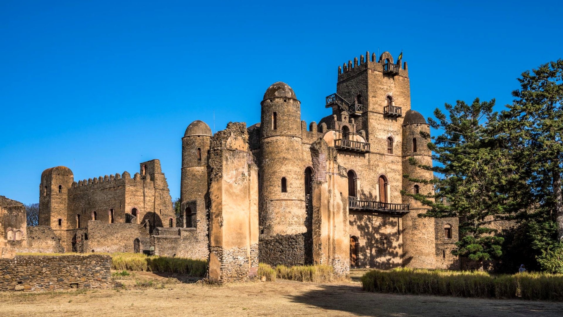 Colorful neon salt formations at Dallol, Danakil Depression Ethiopia